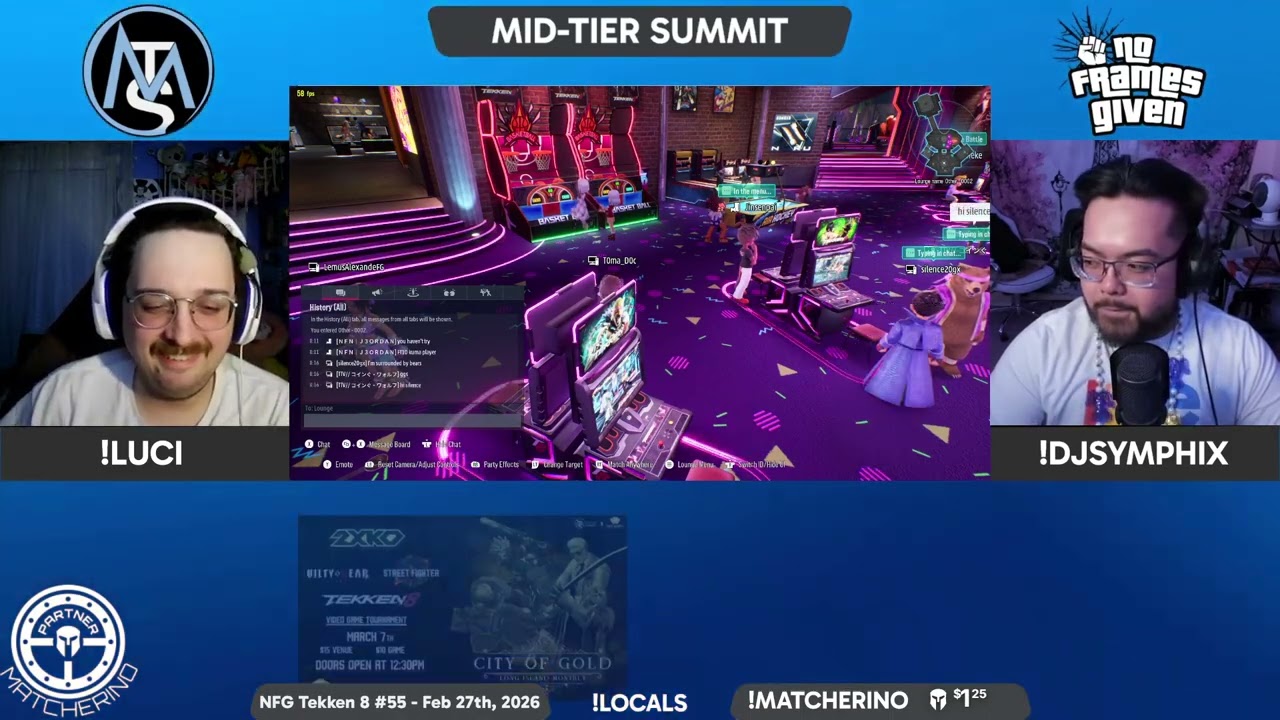 Mid-Tier Summit Gaming presents No Frames Given 2/27