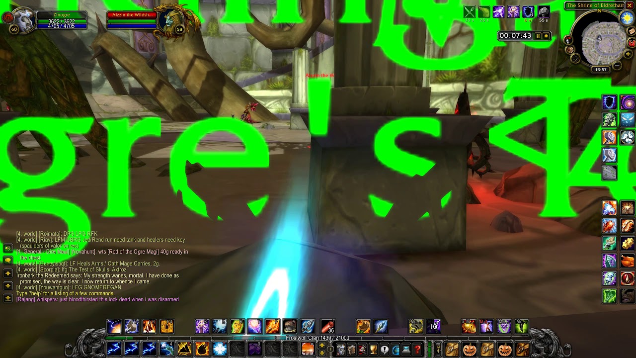 Elemental Shaman Solo DME 10min 40sec (Rich Thorium)
