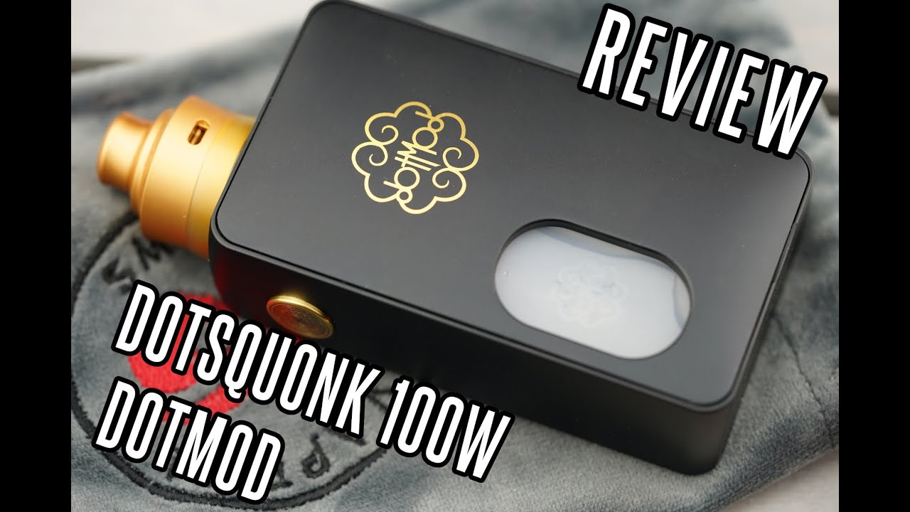 Recenzja dotsquonk 100w dotmod | smoothvape by smoothdistribution