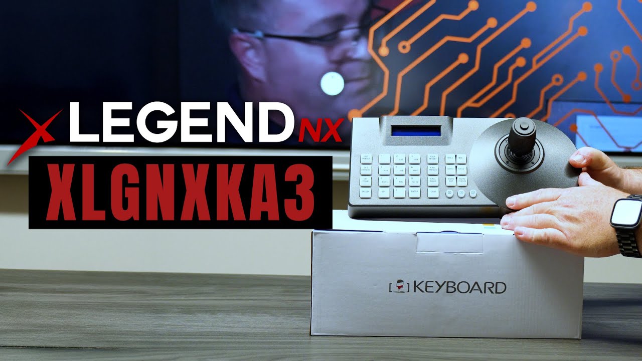 XLGNXKA3 LegendNX PTZ Keyboard Controller | Inaxsys Product Overview