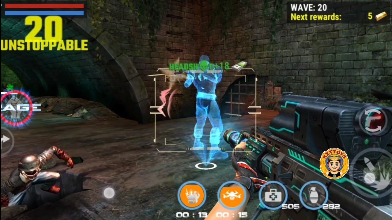 Dead Target | Hologram | Cyber AS50 | Hunter Drone | Evil Santa Gloves | Infinite Bullets