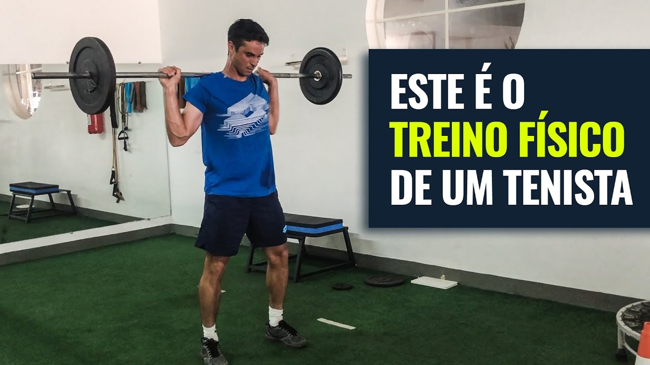 Preparação física no tênis: gravei meu treino pra você