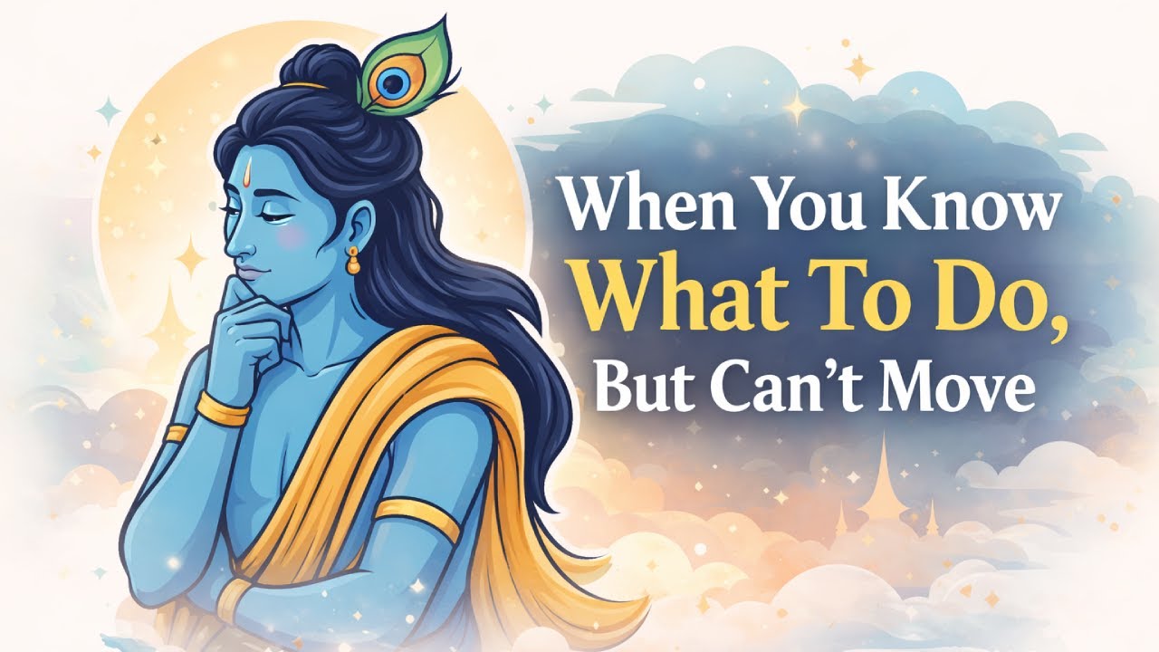Когда знаешь, что делать, но всё равно не можешь пошевелиться || Гита внутри тебя