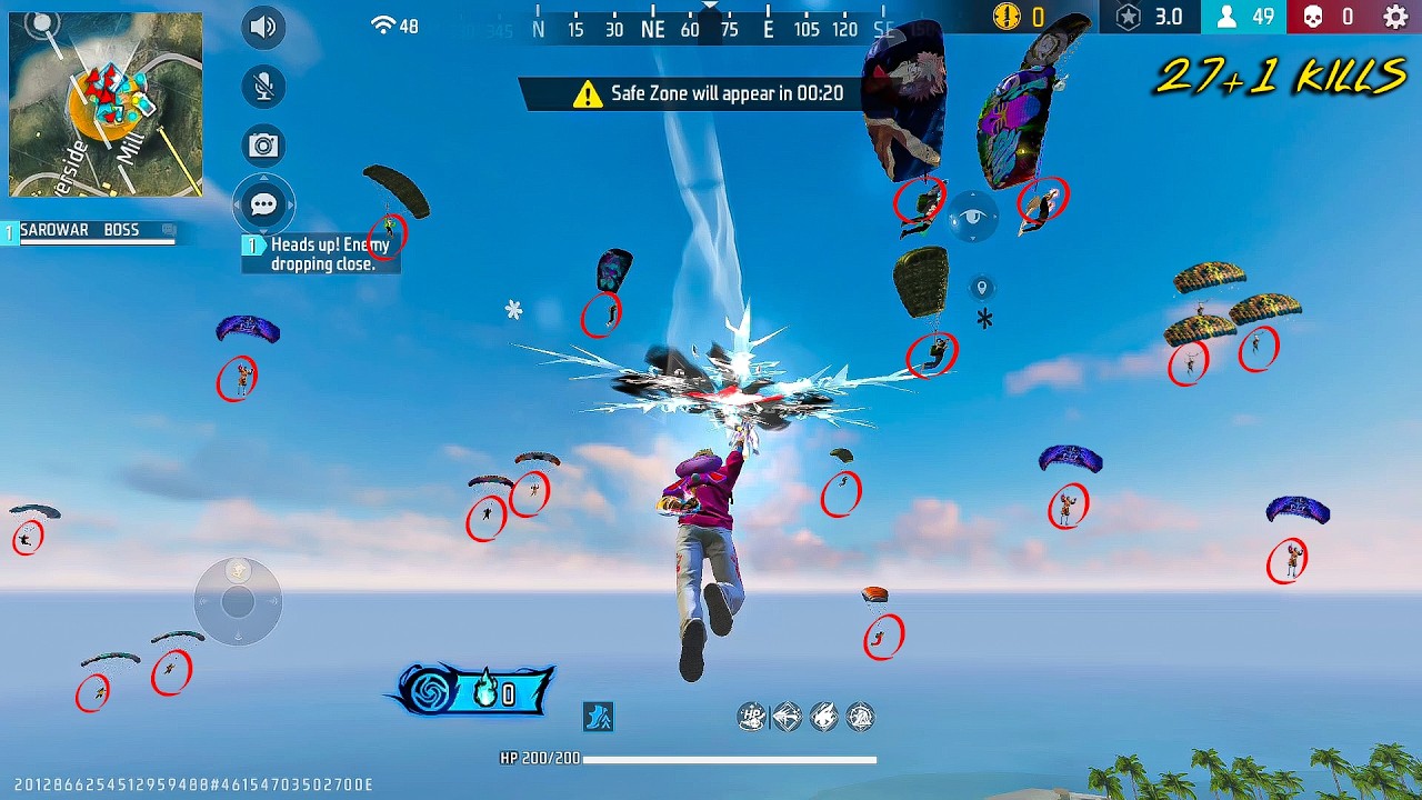27+1 Unbeatable Gameplay In Mill- Garena Free Fire