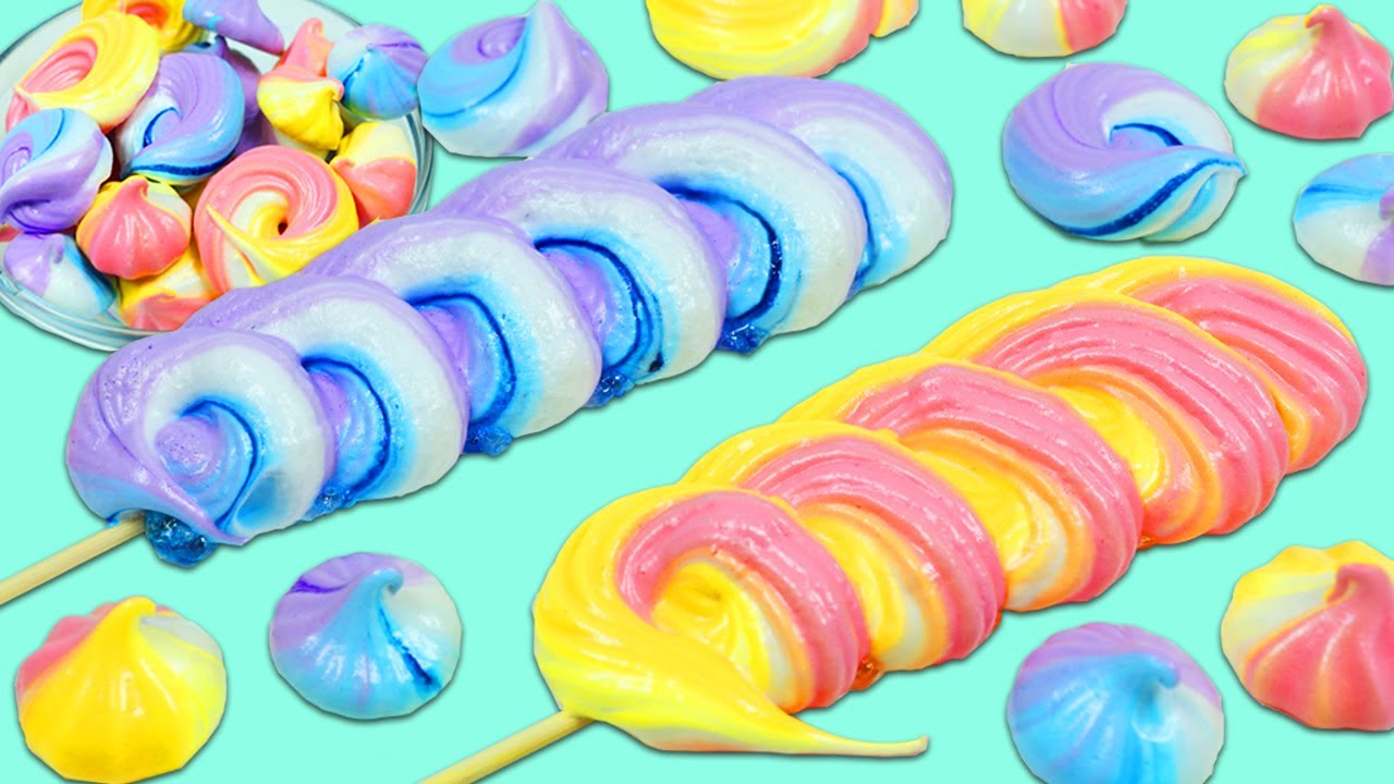 How to Make Colorful & Delicious Meringue Cookies!