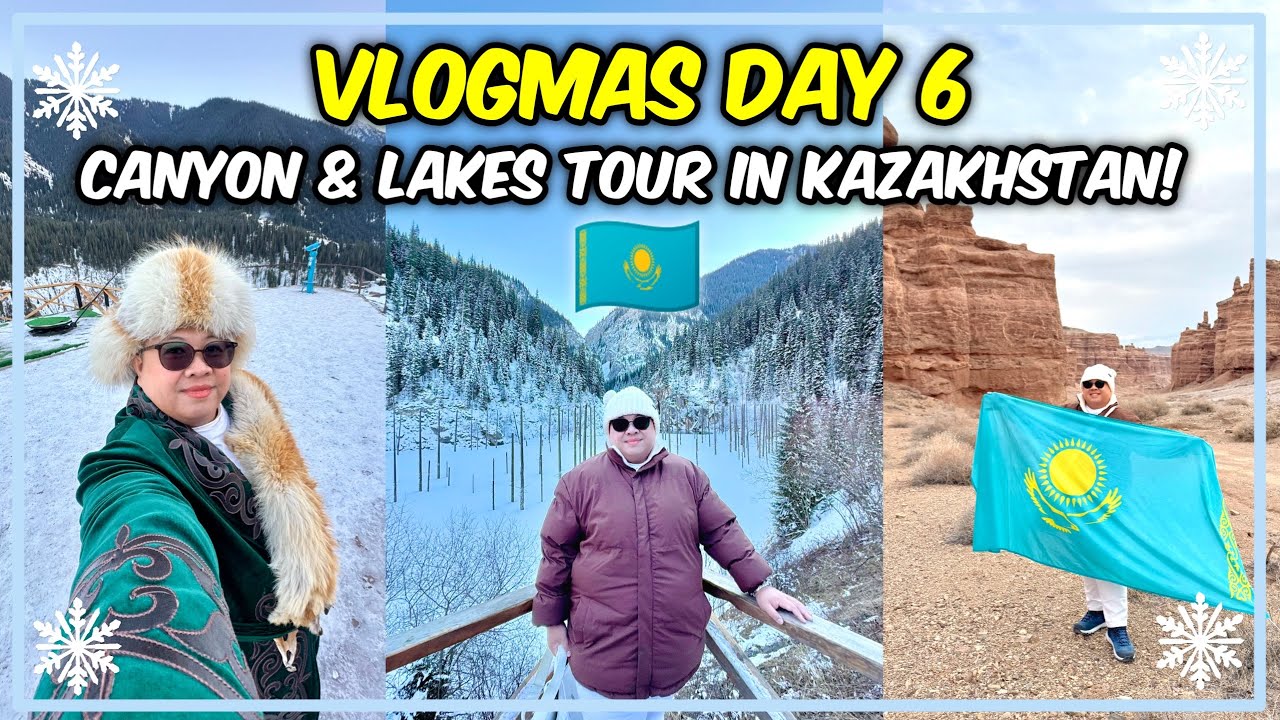 Thrilling Expedition to Kaindy Lake, Kolsai Lakes, & Charyn Canyon in Kazakhstan! 🇰🇿
