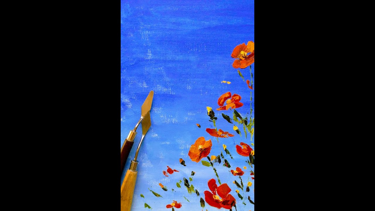 Pintar con espátula - Paint with a spatula