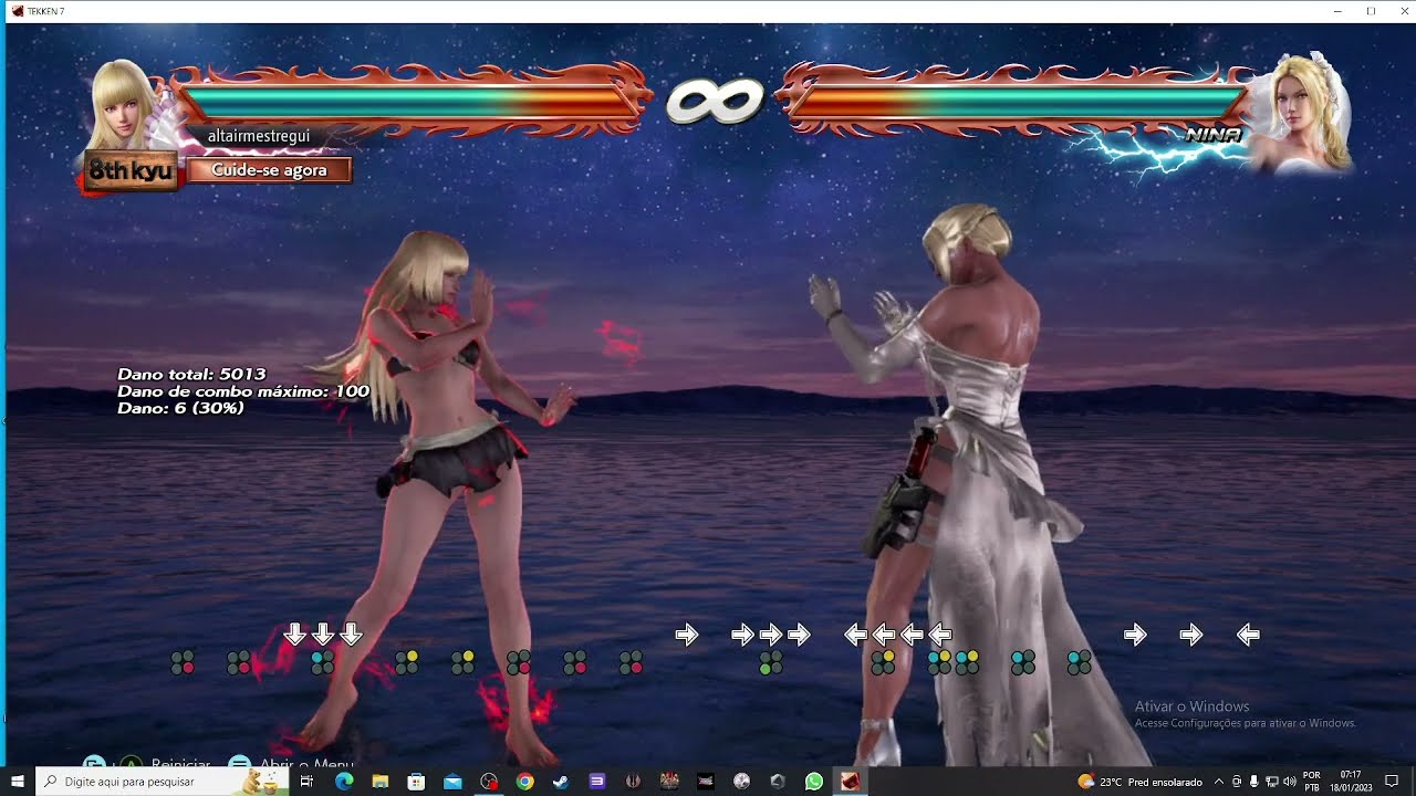 TEKKEN 7 Tutorial  como combar de lili