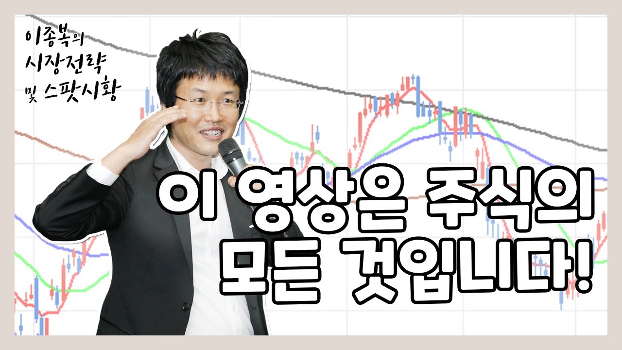 시장 및 종목의 목표치 계산법!(기본 #1)
