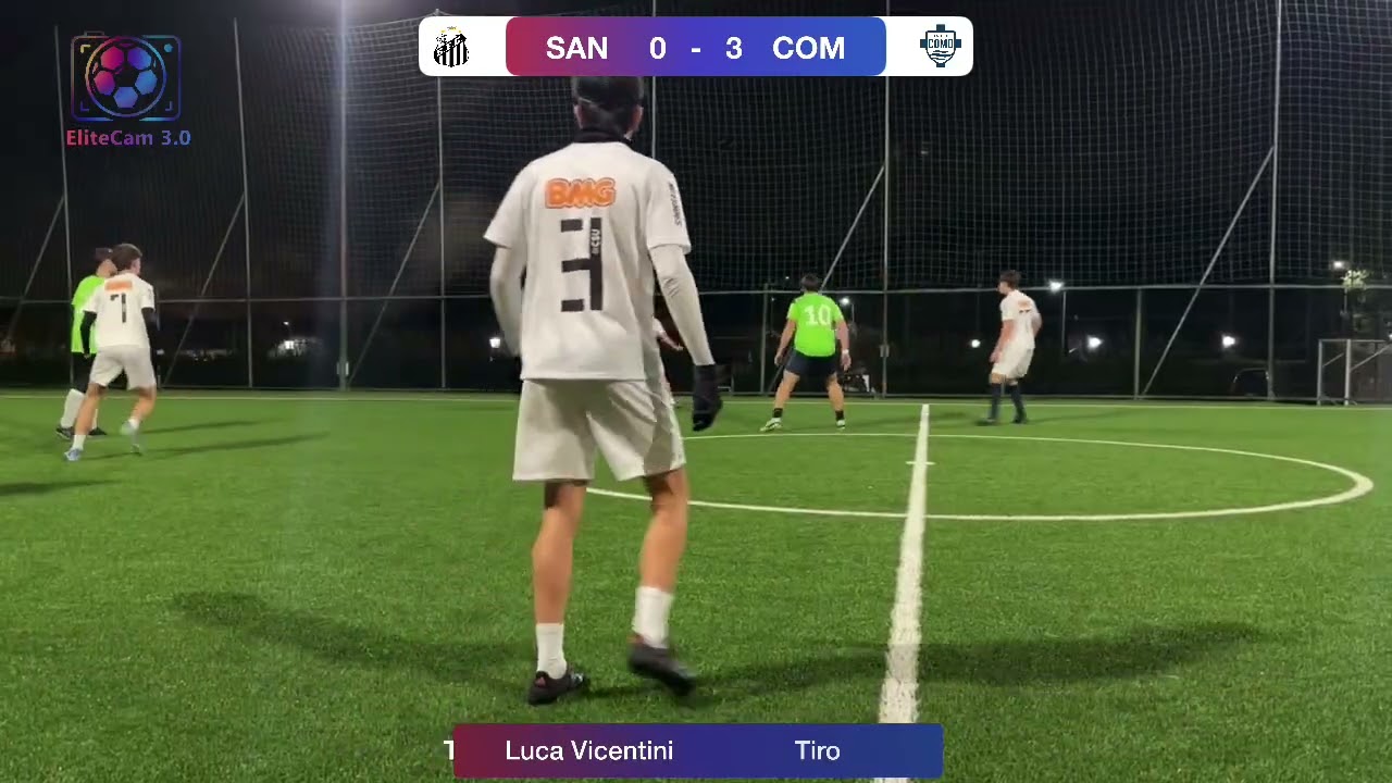 HIGHLIGHTS SEMIFINALE DI RITORNO COPPA ITALIA CALCETTO: ⚪️SANTOS-COMO🟢
