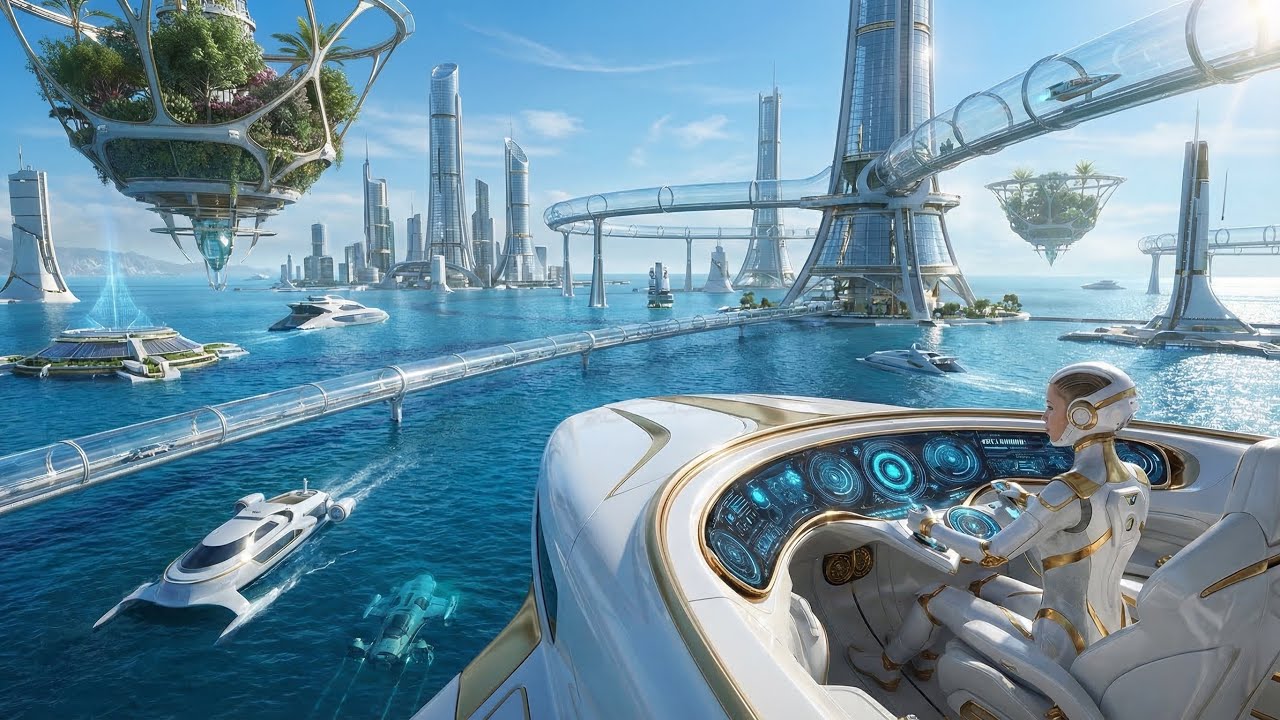 Neon Future Streets • Sci-Fi Ambient