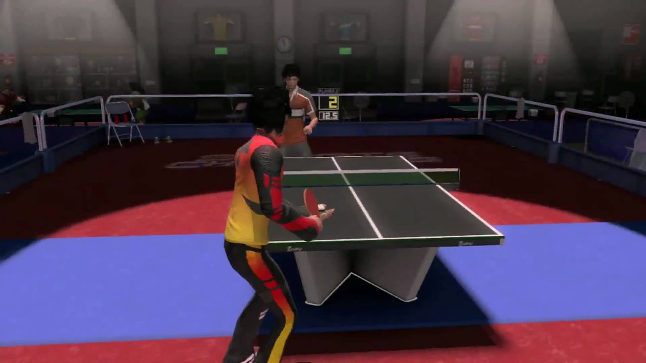 PS Move Sports Champions - Table Tennis Gameplay