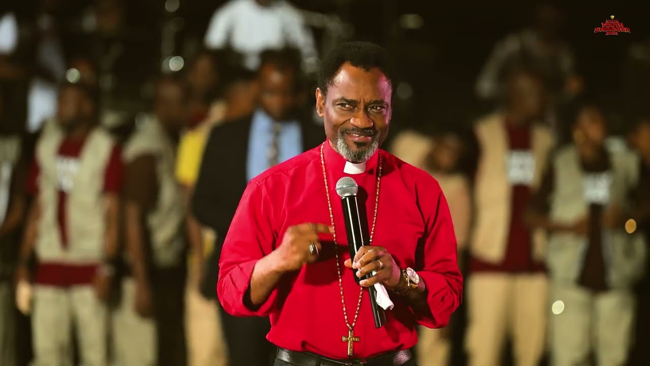 Bishop Josef ministering at naar youthswagger 2025