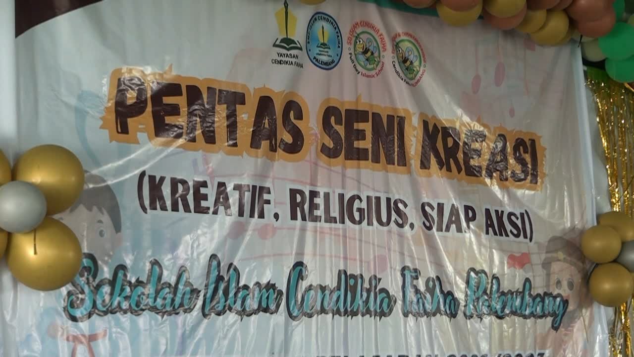 PENTAS SENI KREASI SEKOLAH ISLAM CENDIKIA FAIHA PALEMBANG TA 2022/2023
