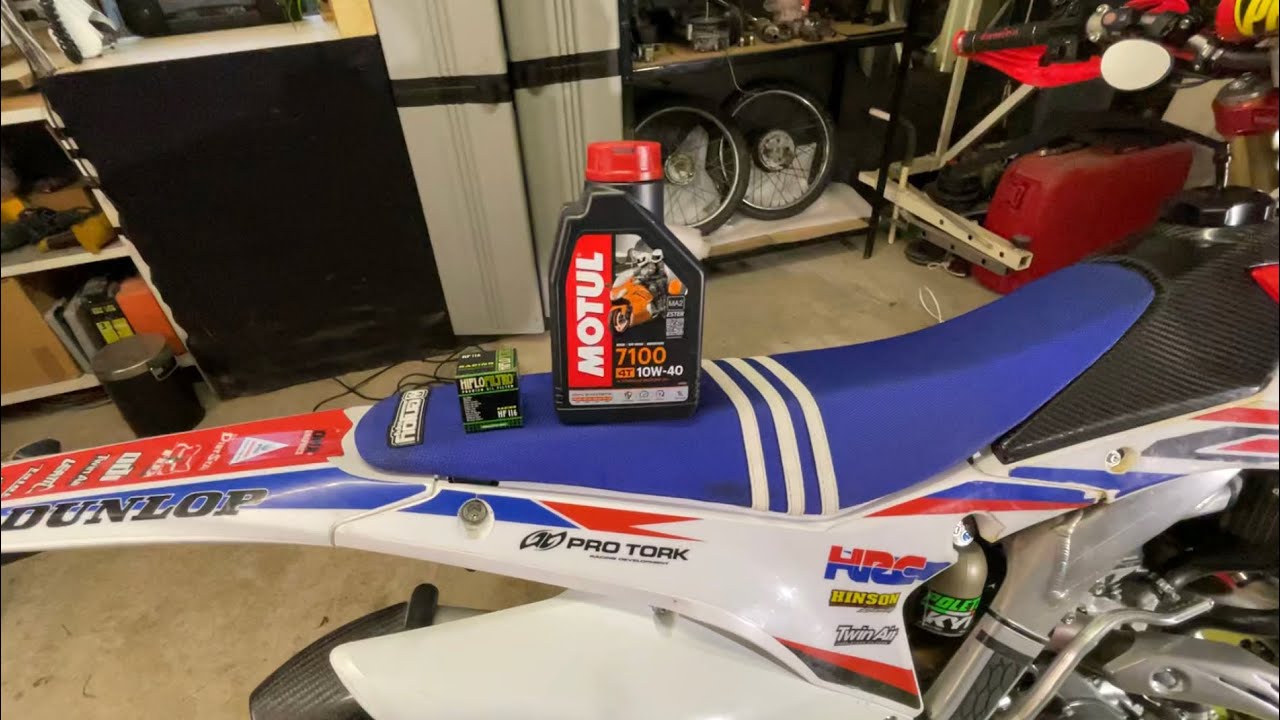 Come eseguire tagliando CRF 450 2015