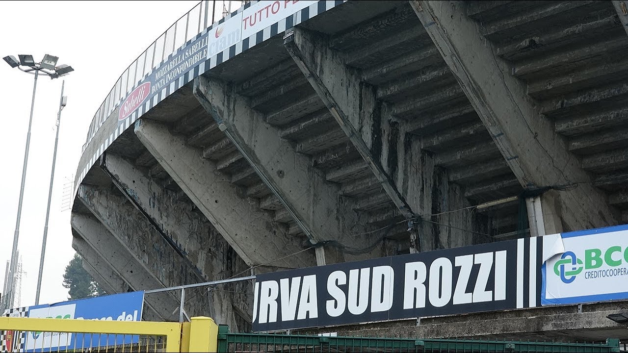 Ascoli Calcio, demolizione Curva Sud stadio “Del Duca”