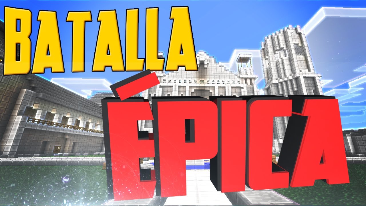 BATALLA ÉPICA: Minas Tirith en MINECRAFT