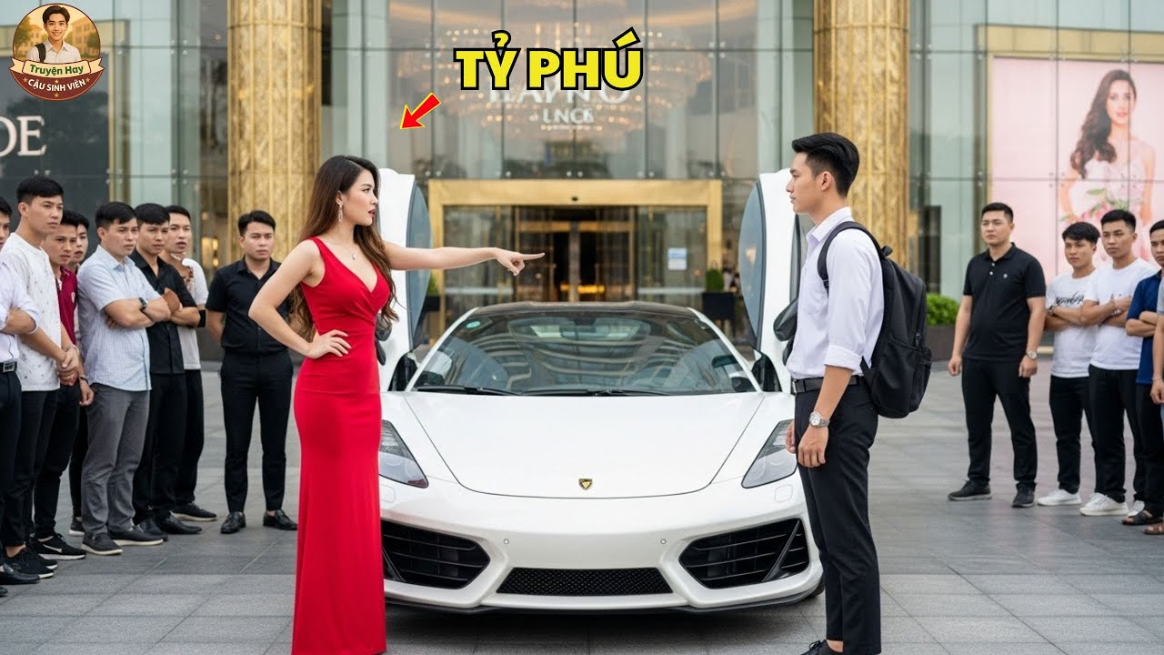 “Nếu Sửa Được Xe Này, Tôi Lấy Anh!” – Nữ Tỷ Phú Không Ngờ 10 Phút Sau Cậu Sinh Viên Đã Làm Xong
