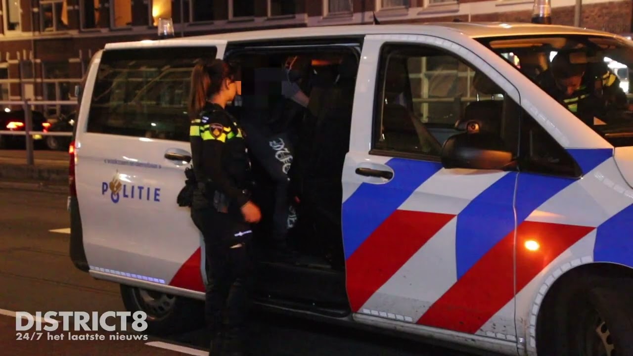 Dronken bestuurster klapt op voorligger Regentesselaan Den Haag