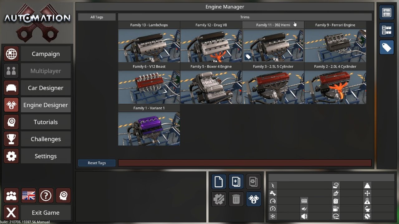 Automation Car Tycoon - Building Inline 6 Beast