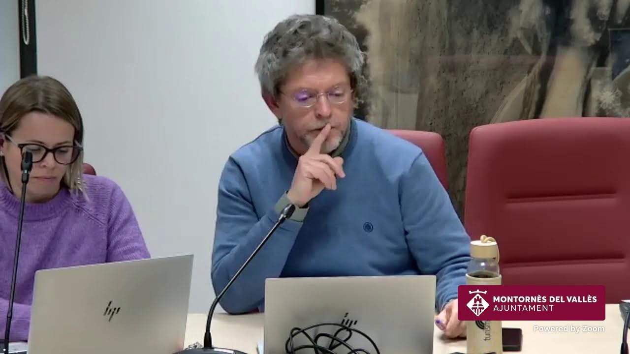 06/02/2025 Ple ordinari a l'Ajuntament de Montornès del Vallès