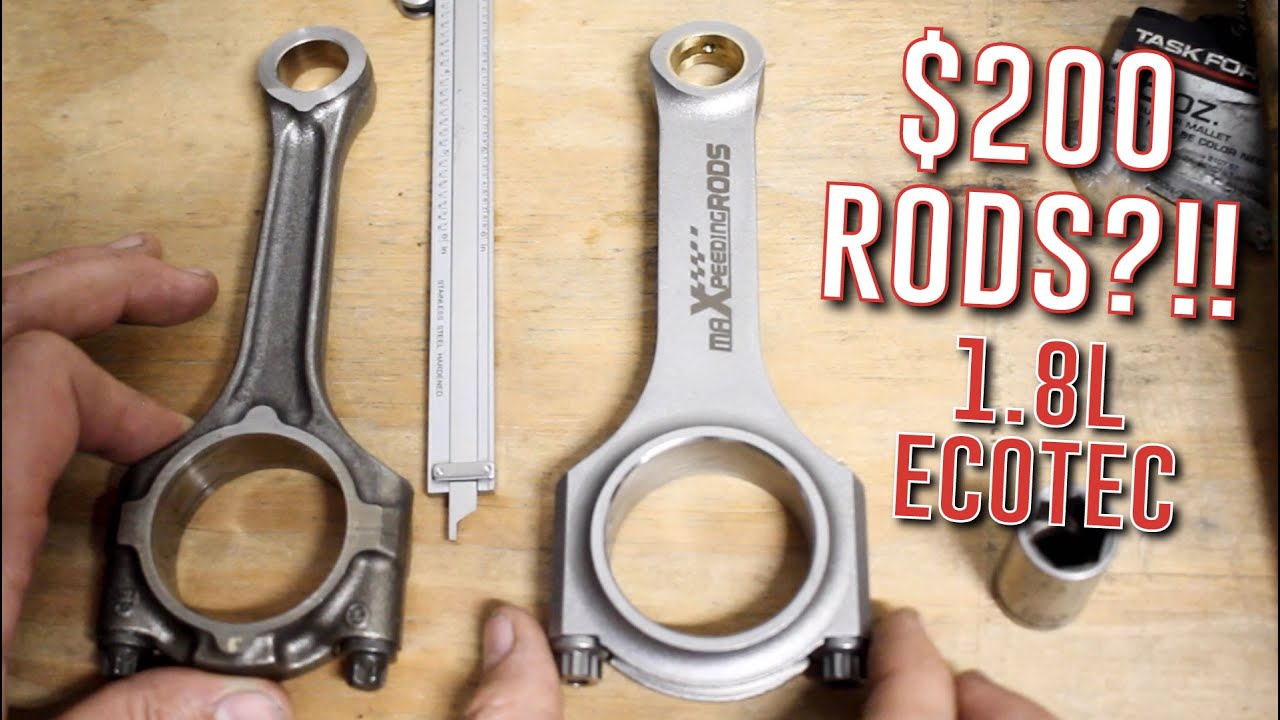 Affordable Forged Connecting Rods Upgrade 1.8L Chevy Cruze? Turbo Build |  MaXpeeding Rod Review