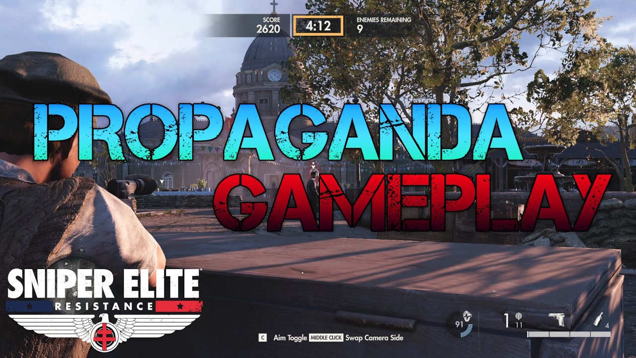 Propaganda Mode Gameplay | Sniper Elite Resistance