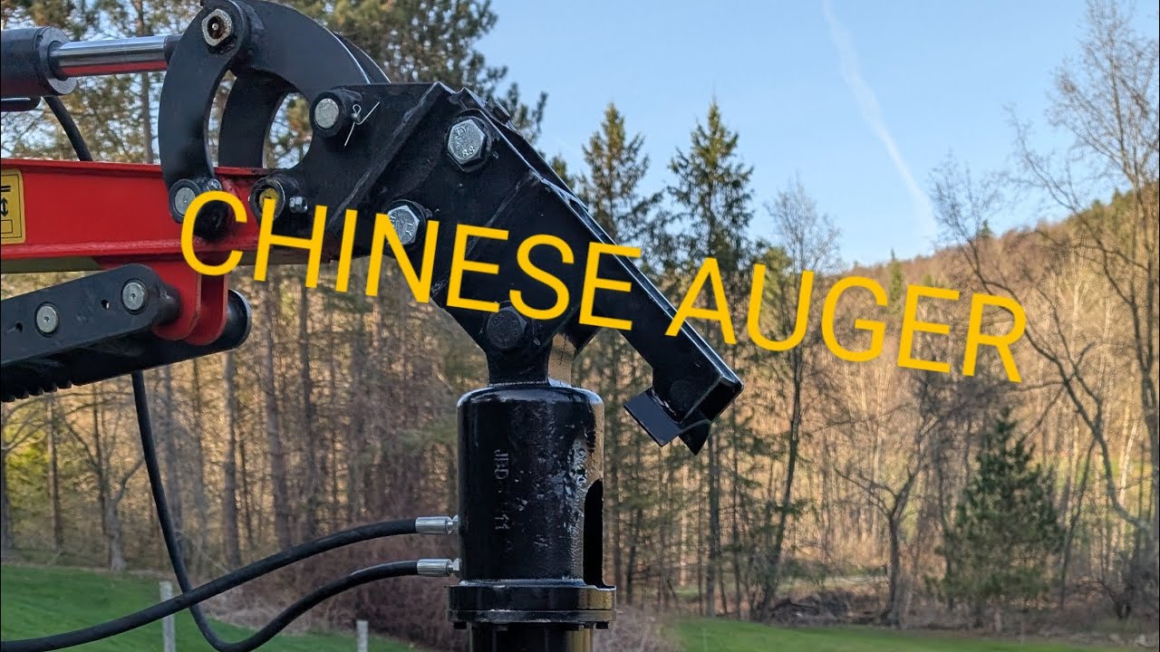 Mini Excavator Hydraulic Auger