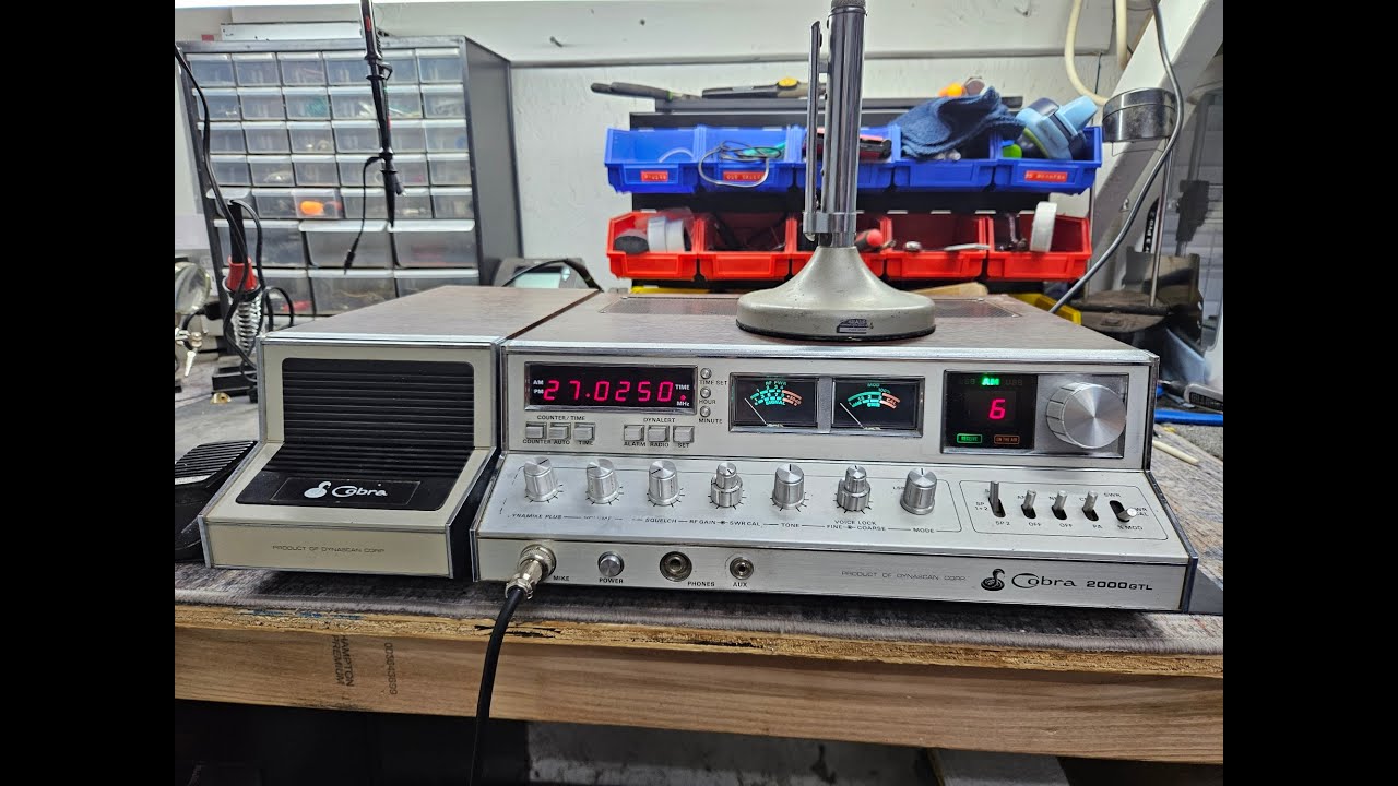 Cobra 2000 GTL CB Restoration Part 1