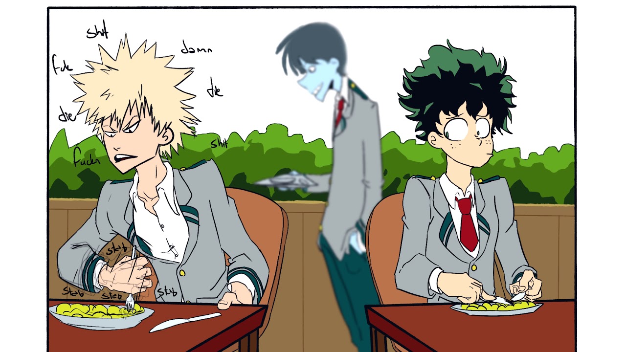 Kacchan Usa Il Coltello... - My Hero Academia Comic Dub Ita