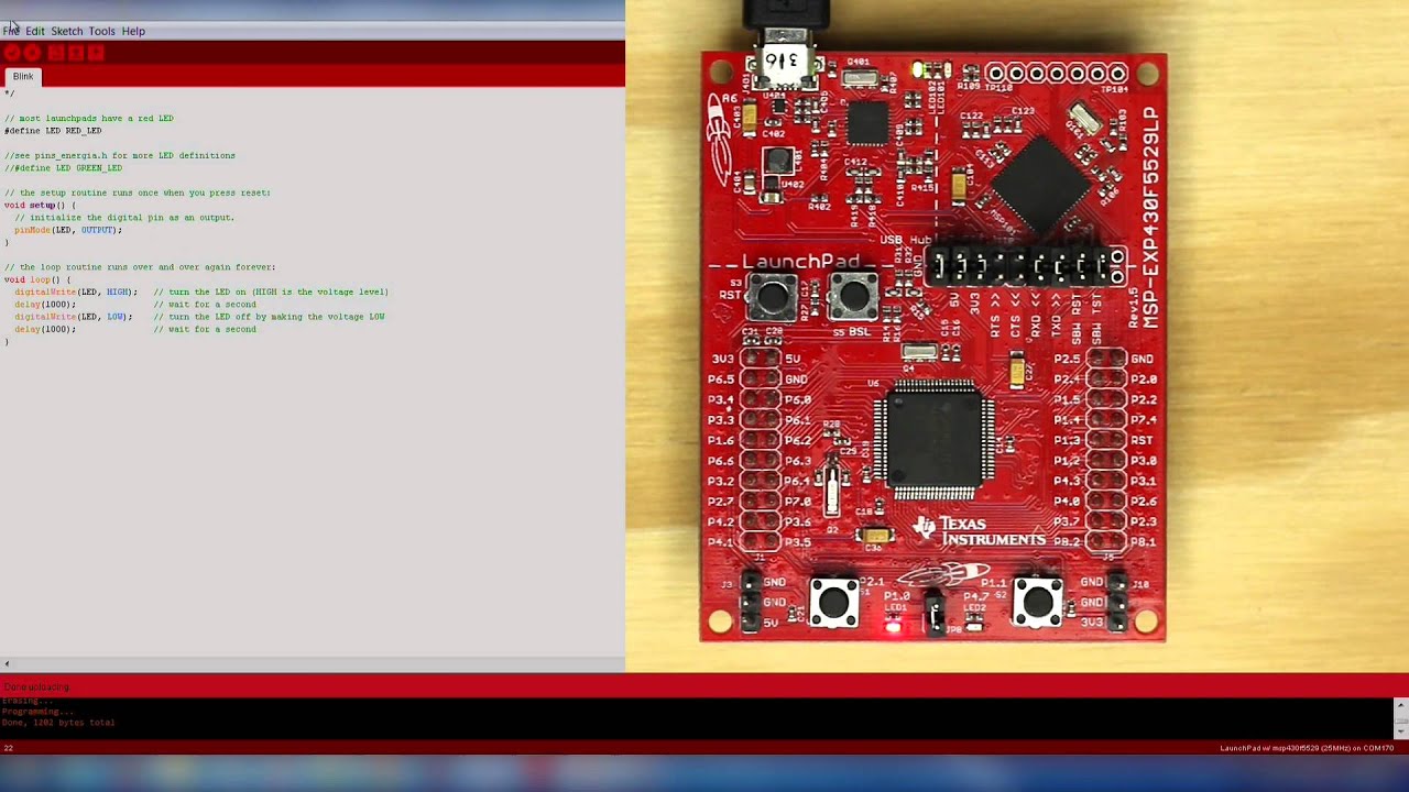 Energia Tutorial: MSP430F5529 LaunchPad