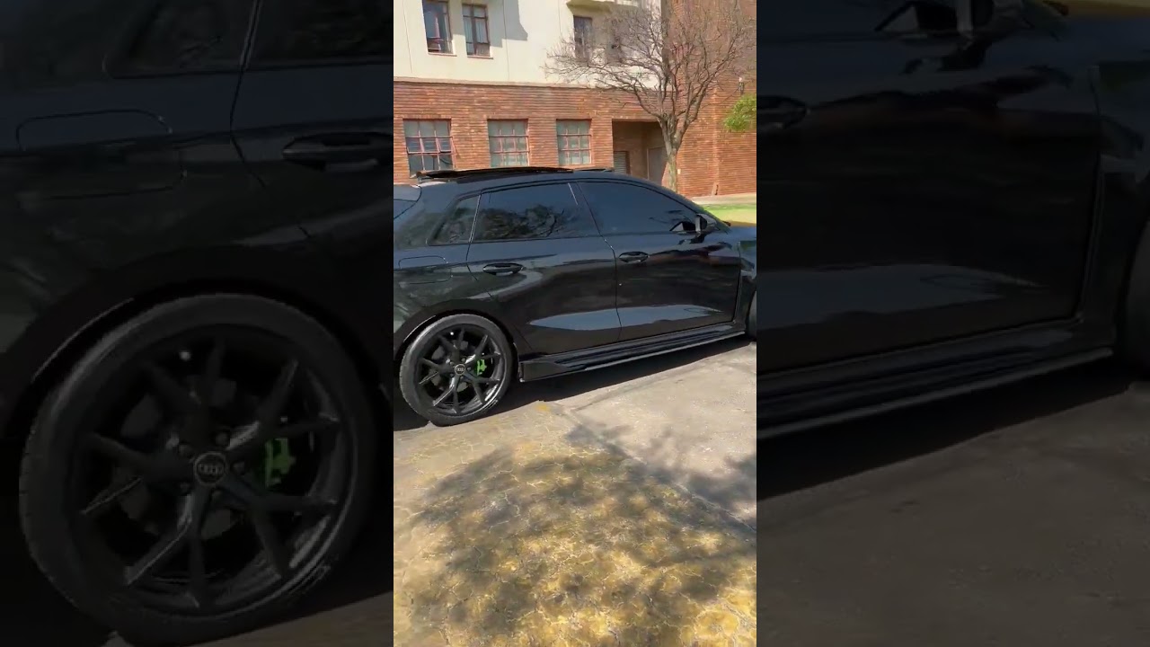 AUDI RS3 8Y Exhaust sound and launch control || #launchcontrol #exhaustsound#rs3#automobile #AZS26GP
