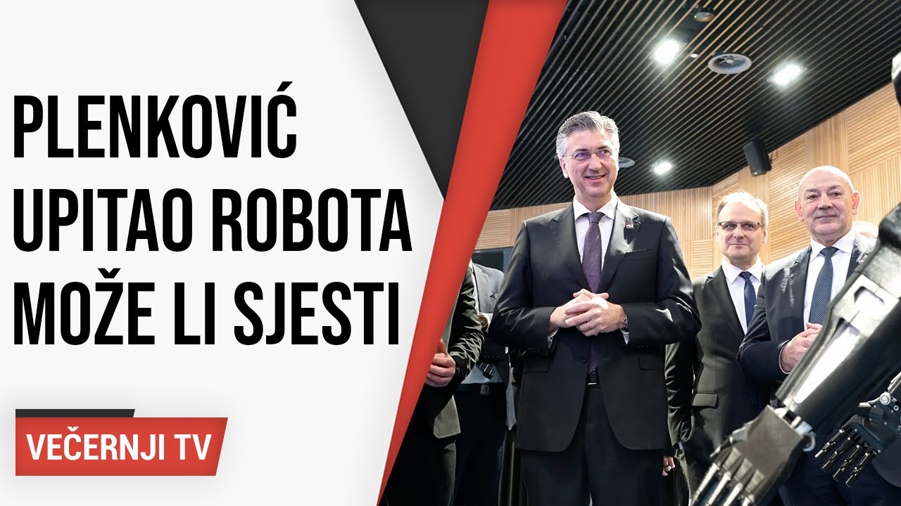 Пленкович спросил робота, может ли он сесть, и ответ рассмешил всех присутствующих.