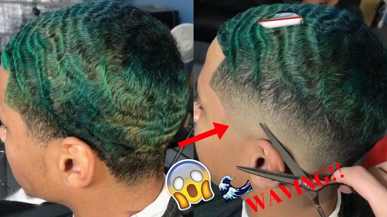 TOP 10 BEST 360 WAVE SKIN FADE TRANSFORMATION (SEA SICK!!)