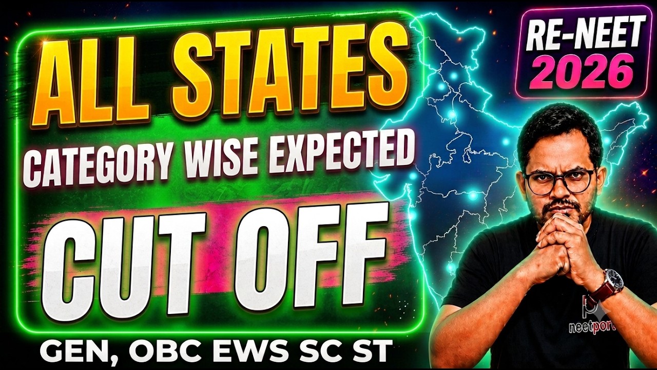 NEET 2026 AIQ and State Quota  I State Wise Expected Cut Off  | GEN/OBC/EWS/SC/ST Analysis