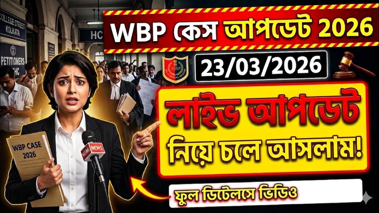 Wbp Case Update Today |  Wbp Result Update today | Wbp Case Update | Wbp | Wbp Result date 2025 #wbp