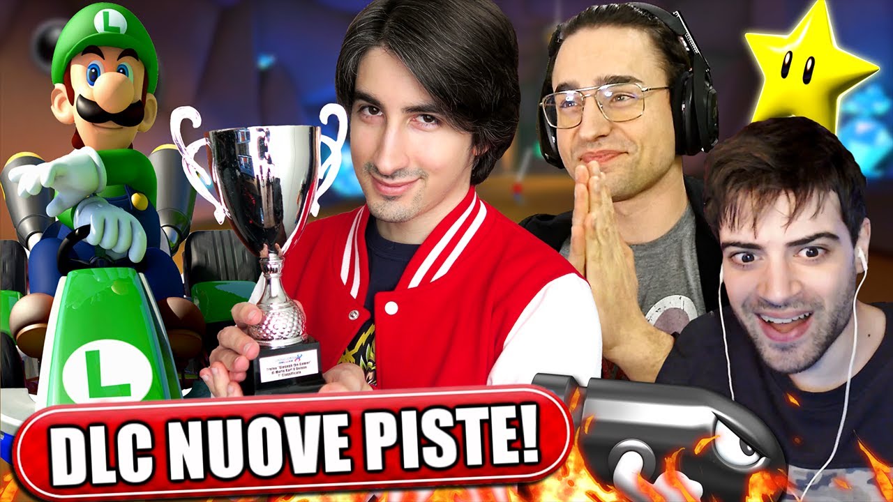 GIOCHIAMO le NUOVE PISTE DLC e NINTENDO mi INVIA la COPPA 😍 w/ Tube e Blazi Mario Kart 8 Deluxe ITA