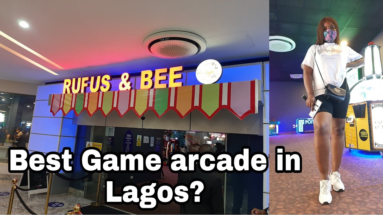 Is Rufus & Bee the best GAME ARCADE in Nigeria? Fun Places to Visit in Lagos VLOG Katherine Useh #11