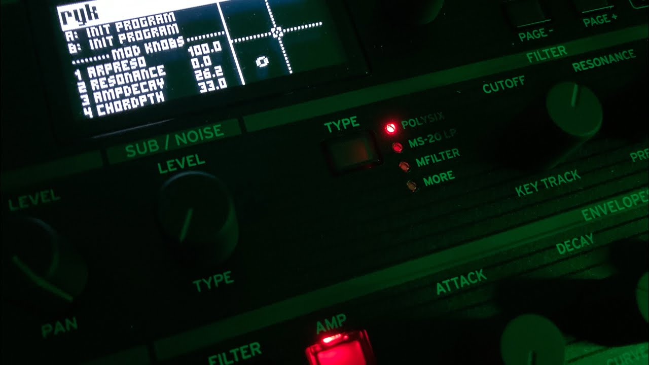 Korg modwave mkII | ryk | Experimental Dark Ambient Session