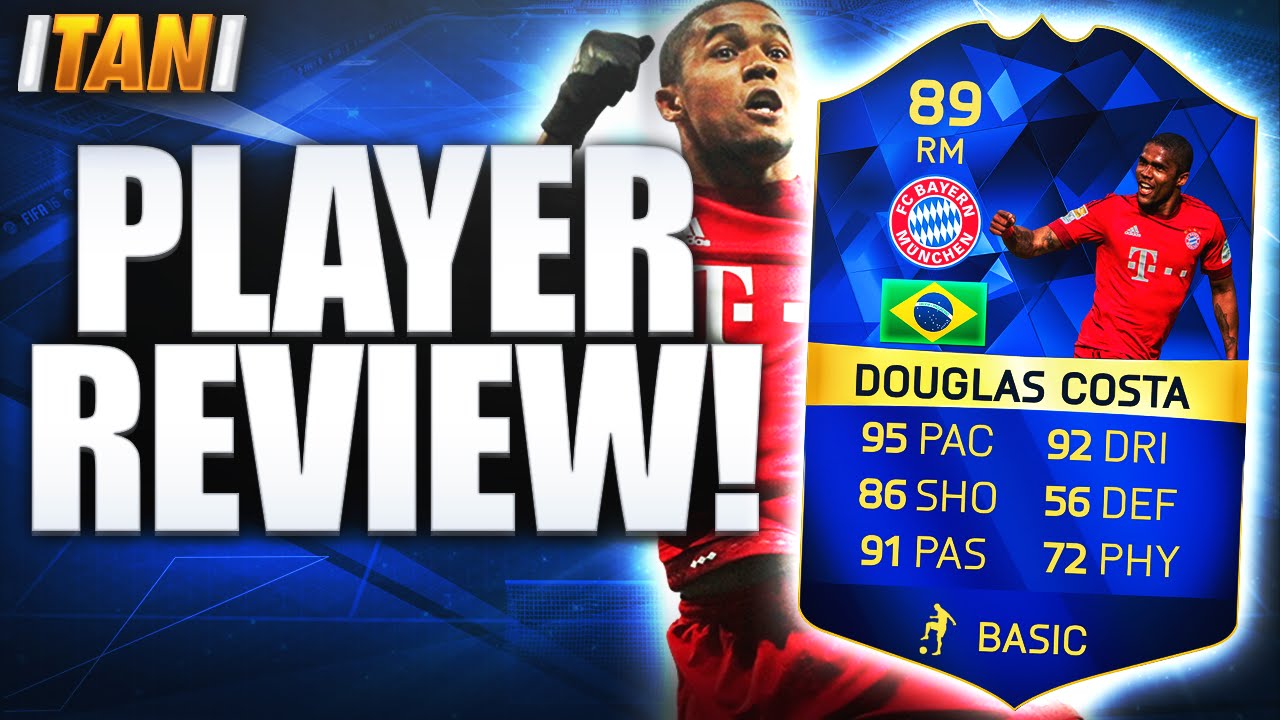 TOTS DOUGLAS COSTA PLAYER REVIEW!! THE BUNDESLIGA MESSI? FIFA 16 ULTIMATE TEAM