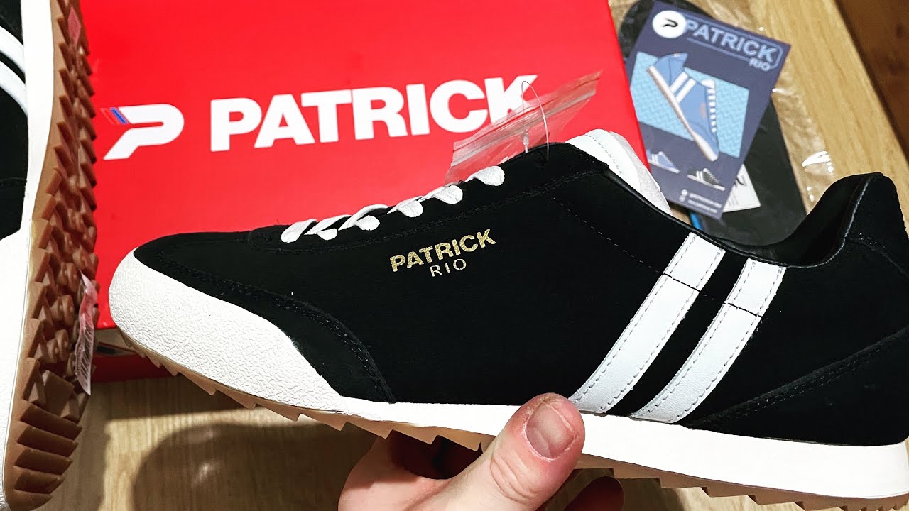 Patrick Rio Trainers in Navy from 80s Casual Classics