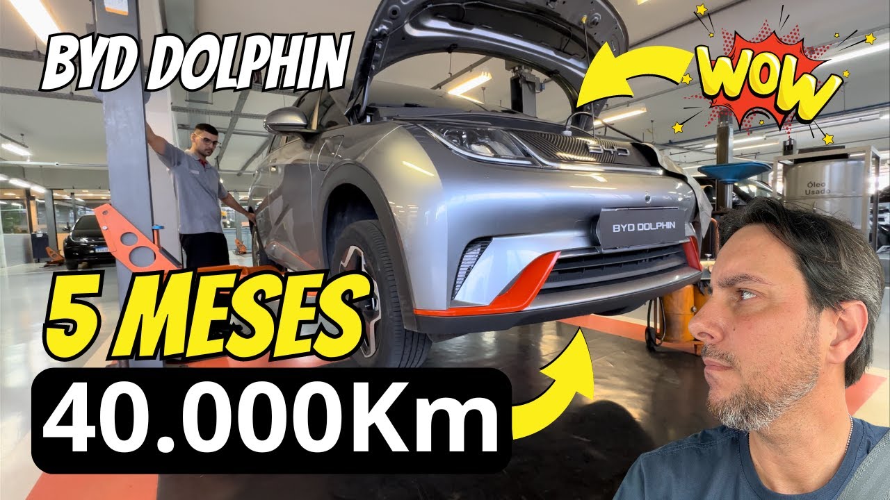 🔥 UBER RODOU 40 MIL KM COM BYD DOLPHIN E SÓ AGORA VAI TROCAR O ÓLEO: VEJA O QUE ACONTECEU NA REVISÃO