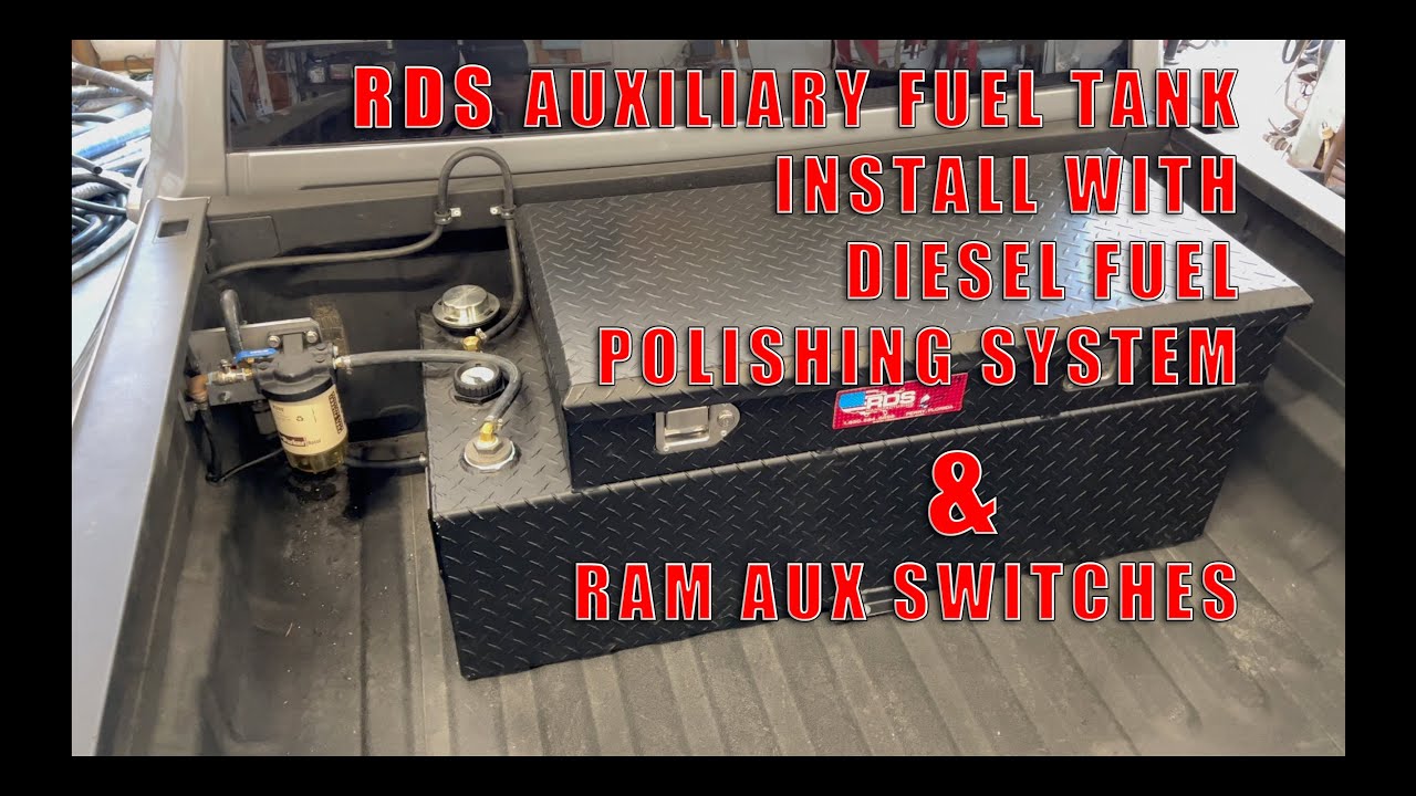 RDS Aux Tank Installation on 2020 Ram 3500 6.7 Cummins with Fuel Polishing System