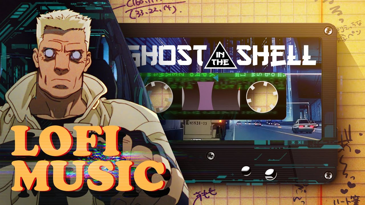 Эстетика Ghost in the Shell 🌧 Музыка дождя LoFI