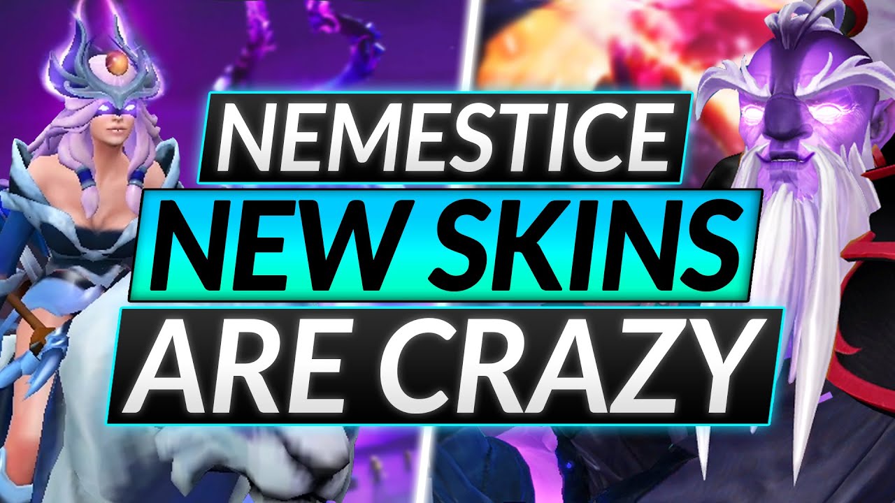 НОВЫЕ СКИНЫ NEMESTICE ПРОСТО БЕЗУМИЕ &mdash; ОБЗОР BATTLE PASS 2021 &mdash; Dota 2 Гайд