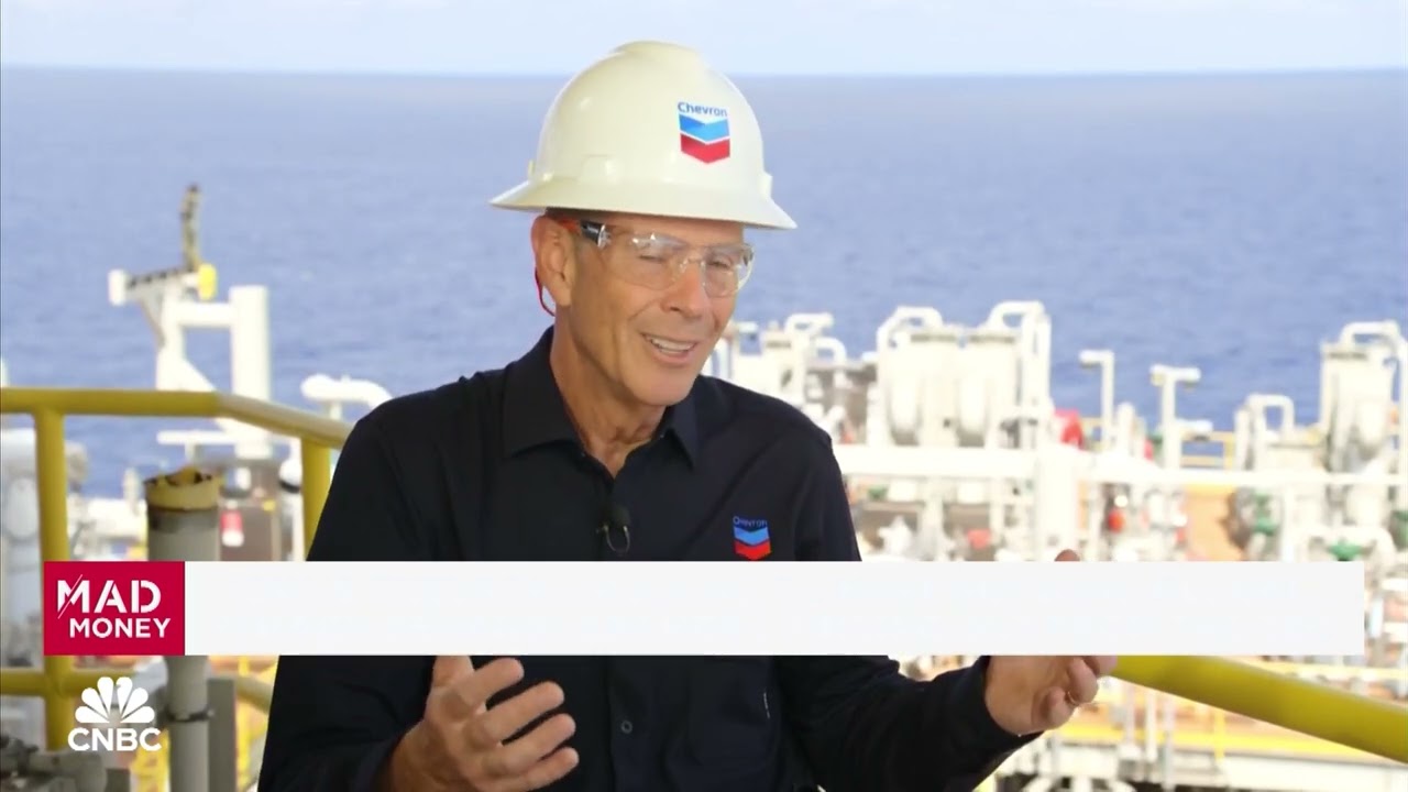 CNBC joins Chevron CEO in Gulf of America to discuss deepwater achievements