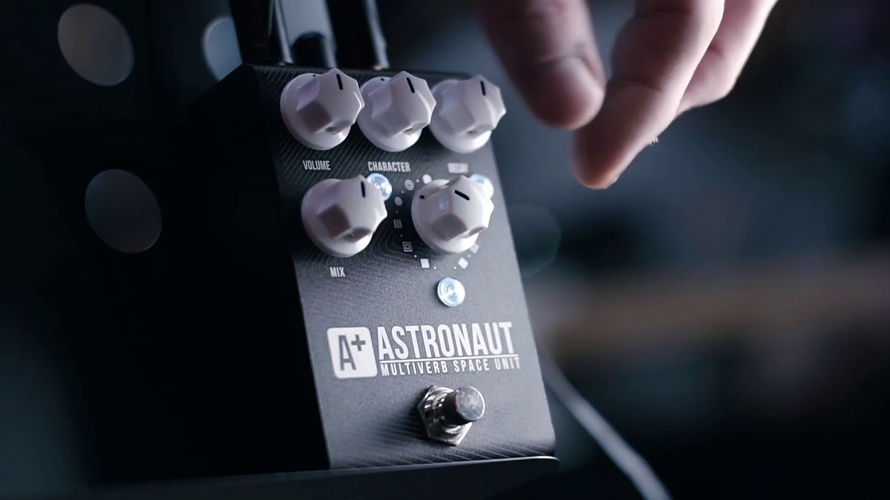 Shift Line A+ Astronaut 3 Multi-reverb pedal demo part 1