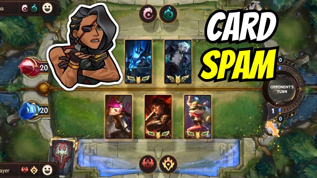 Vi Samira Teemo vs Viego Mordekaiser (POV:Samira) -  Legends of Runeterra