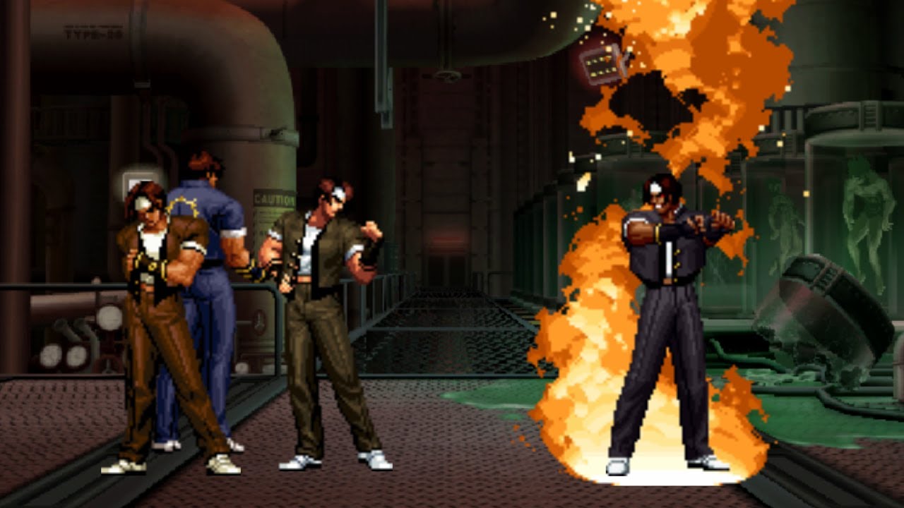 [MUGEN KOF] Team Clone Kyo VS KUSANAGI [Release]
