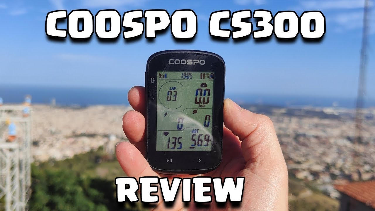 Review del ciclocomputador COOSPO CS300. El nuevo ciclocomputador económico de la marca ✅